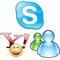 skype･メッセンジャー